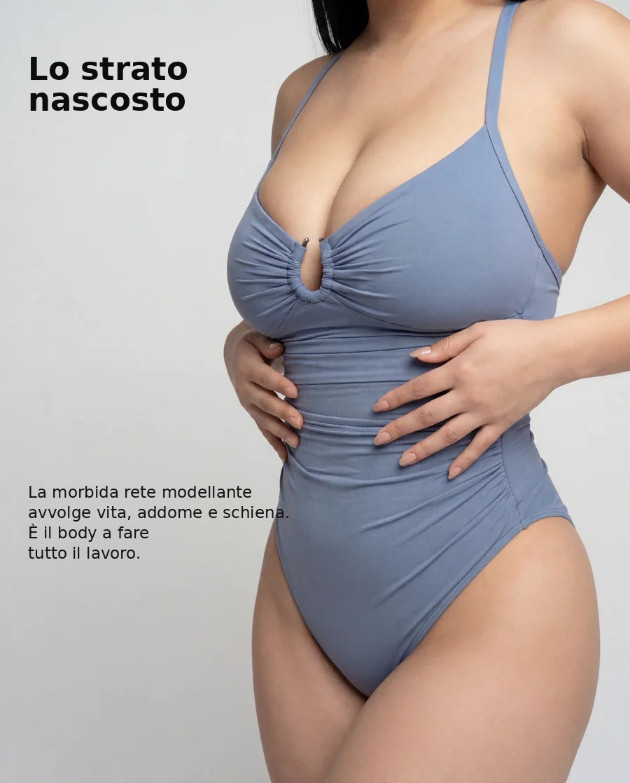 Body Modellante Effetto Pancia Piatta