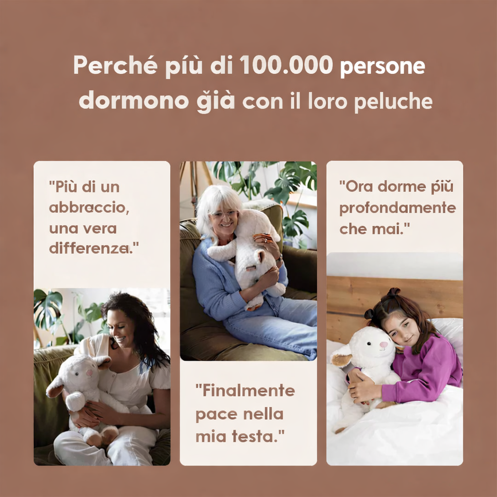 🧸 Peluche Compagno del Cuore – 2 kg