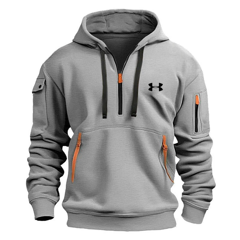 Felpa Sportiva Uomo con Cappuccio – Design Premium