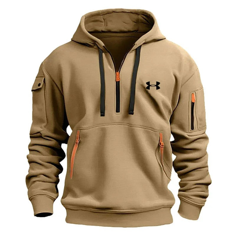 Felpa Sportiva Uomo con Cappuccio – Design Premium