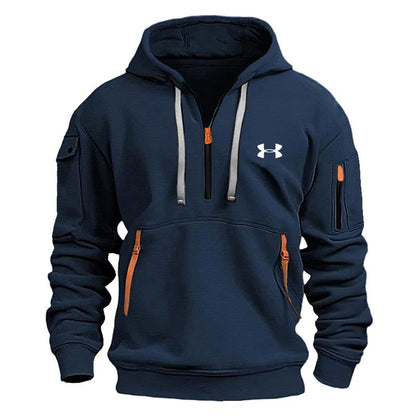 Felpa Sportiva Uomo con Cappuccio – Design Premium
